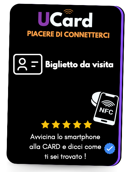 UCard®️ - Personalizza la funziona